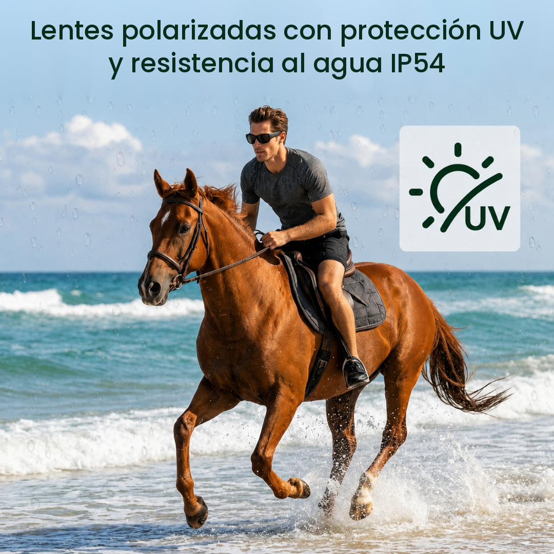 Gafas HD con cámara para Equitación